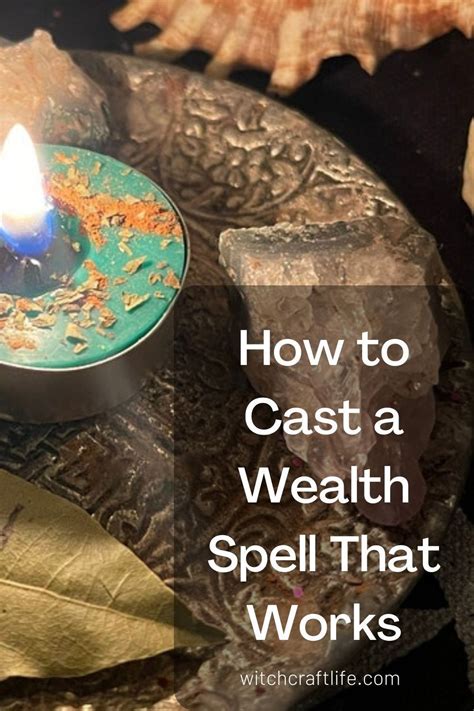 Financial candle spell